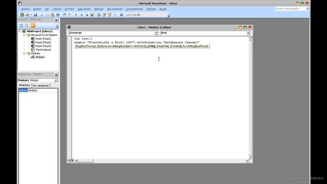 Como crear un botón de bienvenida en Microsoft Excel 2007 смотреть онлайн