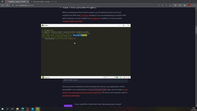 COMO INSTALAR LARAVEL 10 (con laragon) смотреть онлайн