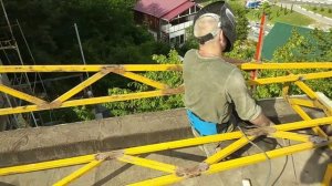 НАВЕС из ПОЛИКАРБОНАТА.        ремонт и благоустройство частного дома .ЧАСТЬ 3.