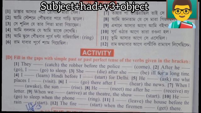 Past Perfect Tense//Highlights 7//PKMukherjee//Tense смотреть онлайн