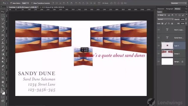 19 Не объединенные слои Photoshop CS6 смотреть онлайн