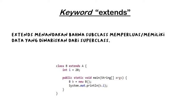 Keyword "extends" dan "final" pada pewarisan Java смотреть онлайн