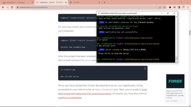 Vloogening ~ Laravel : 1. Cara Install Laravel via composer, struktur folder dan Routing laravel смотреть онлайн