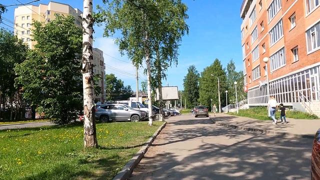 Архангельск. Прогулка от Урицкого до Выучейского по Ломоносова. смотреть онлайн