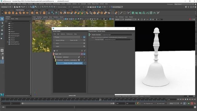 Maya Tutorial: Ambient Occlusion (AO) Pass using Arnold смотреть онлайн