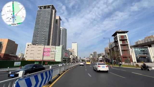 CHANGZHOU 4K-Driving Downtown｜JIANGSU｜CHINA смотреть онлайн