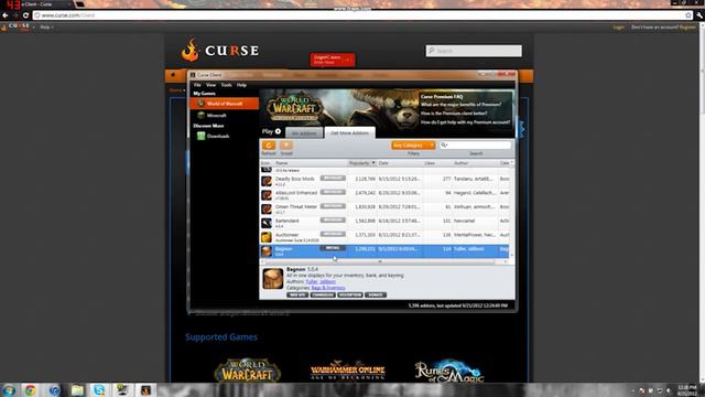 Curse Client Walkthrough смотреть онлайн