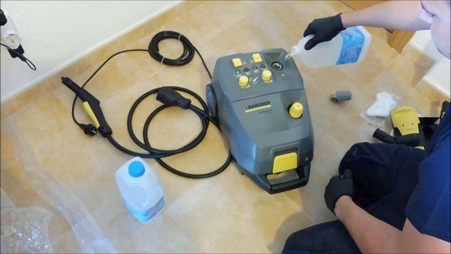 Unboxing de SG 4/4 Karcher- steam cleaner Karcher SG 4/4; Vaporeta Industrial смотреть онлайн