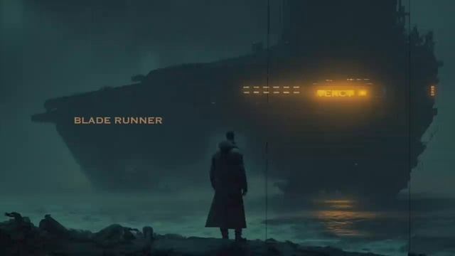 💿👽Blade Runner SCI-FI Ambient Soundscapes - Sci - Fi Dark