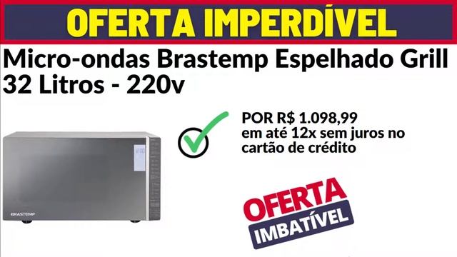 OFERTAS E PROMOÇÕES DE FORNO MICROONDAS NAS LOJAS AMERICANAS OFERTA IMPERDIVEL смотреть онлайн