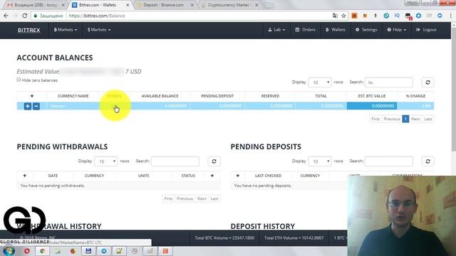 Биржа Binance пополнение | Биржа Bittrex вывод средств смотреть онлайн