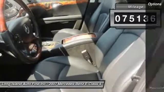 2007 Mercedes-Benz E-Class 4-MATIC E350 4-MATIC Copiague NY 11726 смотреть онлайн