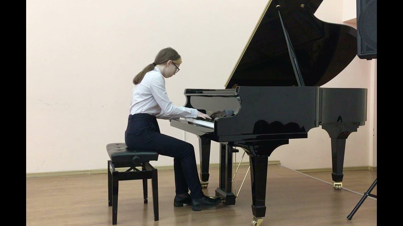 Довгаль Александра, 8 класс, Й.Гайдн - Соната Hob XVI:27 (I часть, G-dur), В.Калинников - Ноктюрн. смотреть онлайн