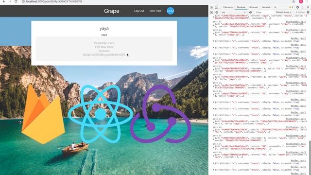 React Redux & Firebase Tutorial #25 - Social Media App - Getting Values From The Database Continued смотреть онлайн