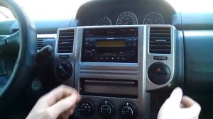 X-Trail Т30 снятие консоли