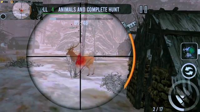 Wild Animals 3D Viewing & Shooting Games Android Gameplay - Jungle Animal Hunting Gun Games Sniper смотреть онлайн