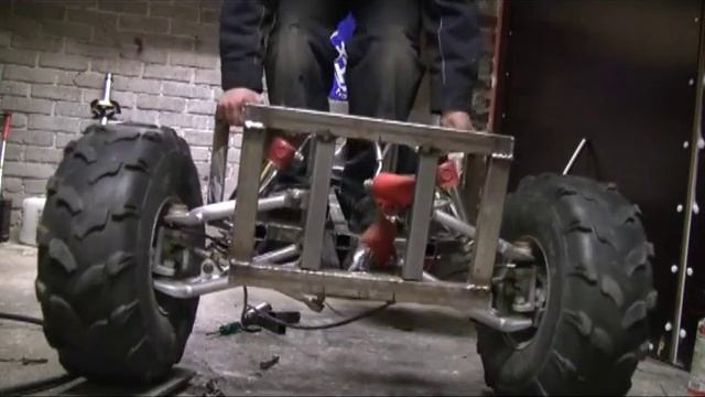 Homebuilt Mini Buggy Suspension Test смотреть онлайн