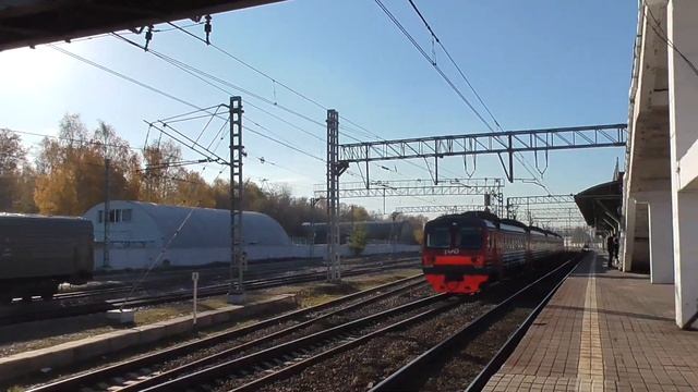 "Две подряд" ЭД4М-0391. Сообщением: Болшево - Москва - Ярославская, и ЭД4М-0264. смотреть онлайн