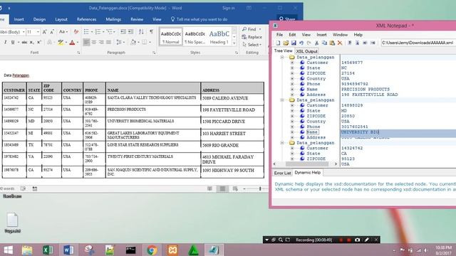 Membuat File XML menggunakan XML Notepad 2007 смотреть онлайн