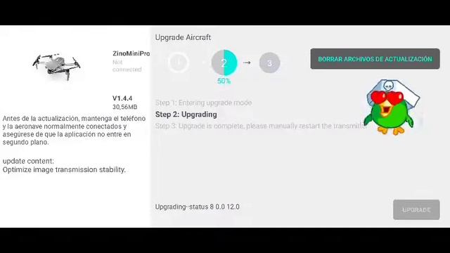Hubsan Zino Mini Pro NEWs: Optimize image transmission stability - Firmware Updating 1.4.4 смотреть онлайн