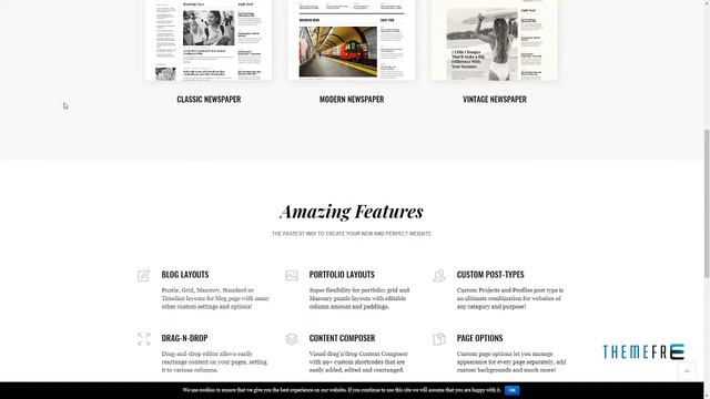 The Newspaper - News Magazine Editorial WordPress Theme Cory S смотреть онлайн
