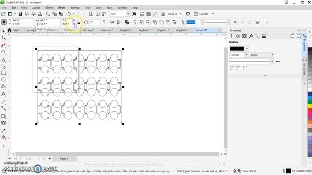 Connect 4 video 3 Corel Draw Export смотреть онлайн