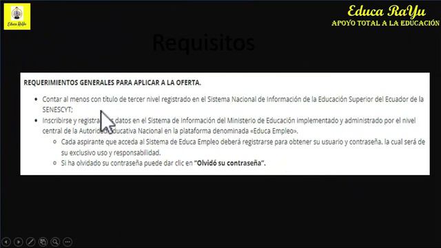 Educa Empleo del 22 al 25 de abril las inscripciones