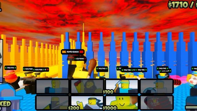 The battle bricks: DOOMSPIRE BRICKBATTLE (casual mode) смотреть онлайн