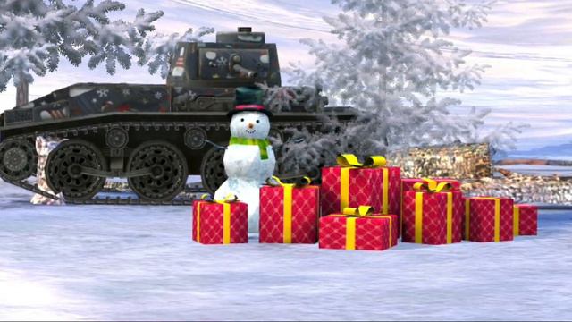 Слепил снеговика в wot blitz / Влог Т-Пятнашки смотреть онлайн