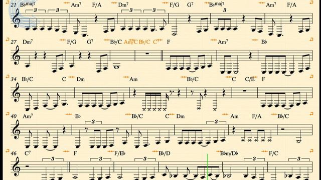 Baritone Sax - Part of Your World - Disney's The Little Mermaid - Sheet Music, Vocal, & Chords смотреть онлайн