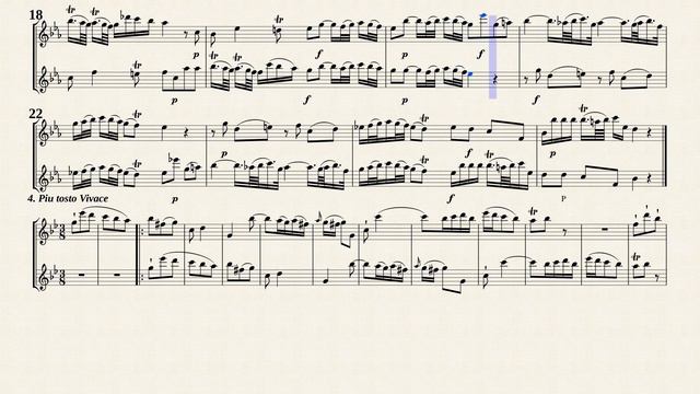 Quantz, J. J. _ Duetto Op.2 No.6 d-moll, QV 3.2 [2 Recorders] смотреть онлайн