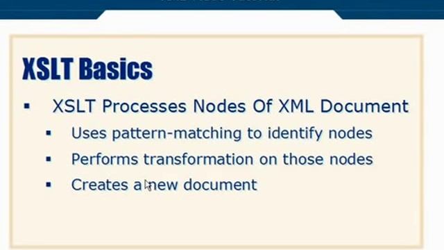XML Tutorial 55 XSLT Basics смотреть онлайн