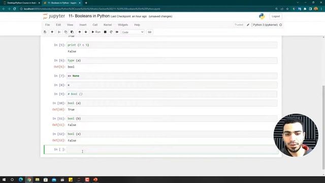 15 - Section 2 - Booleans in Python - [Python بالعربى ] #python_بالعربى #python смотреть онлайн