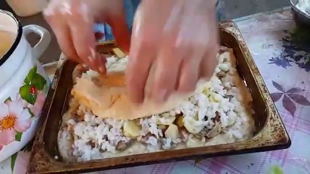 Пирог с рыбой