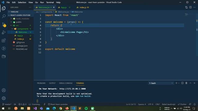 #16 Props in React Js in Bangla 2021 смотреть онлайн