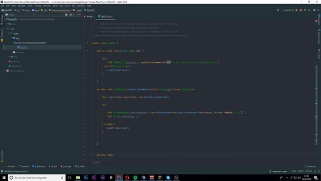 JSON Werte über Webseite auslesen | RestAPI Tutorial | Java смотреть онлайн