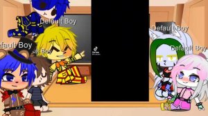 [✨🎤реакция фнаф 9 на их видео🎤✨]#фнаф #реакция #грегори