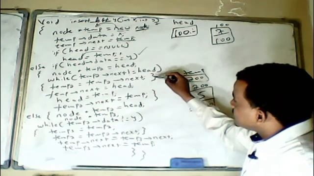 #51 Circular Singly linked list Adding a node to the left of a specific data in Amharic | በአማርኛ смотреть онлайн