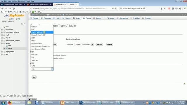 Complete bootcamp with MYSQL PHP & PYTHON #10 Importing & Exporting Databases смотреть онлайн