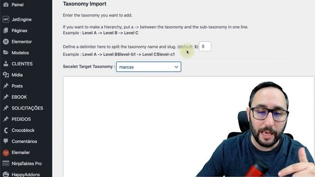 Como importar taxonomias no WordPress com o Plugin WP Taxonomy Import смотреть онлайн