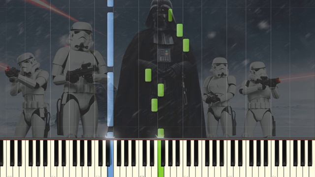 Star Wars『The Imperial March』Piano Tutorial смотреть онлайн