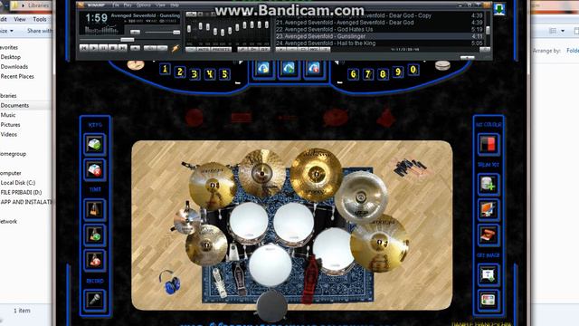 A7x Gunslinger Cover With DV Drum 2 (Drum Kit) смотреть онлайн
