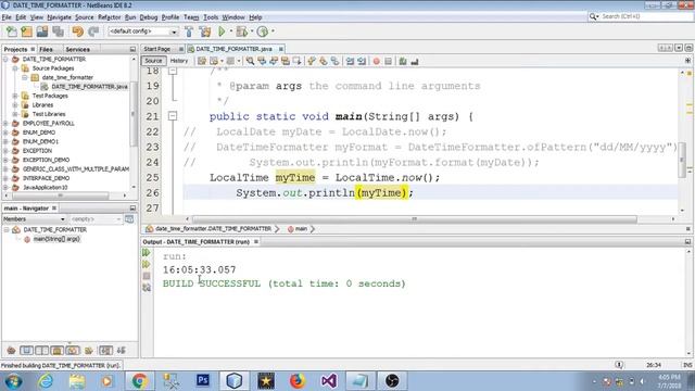 DATE TIME FORMATTER CLASS IN JAVA (URDU / HINDI) смотреть онлайн