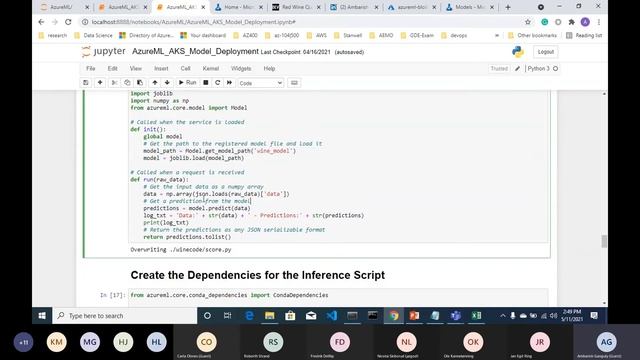 Azure User Group Norway Meetup May 2021 - Azure ML, Azure Kubernetes Service, Model deployment смотреть онлайн