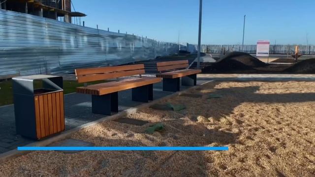 Парковые МАФы для ЖК "Отражение" смотреть онлайн