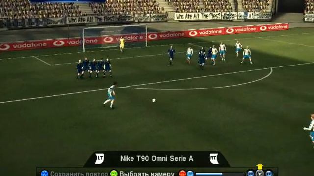 Sergey Kislyak goal in PES 2010 by Arsenal смотреть онлайн