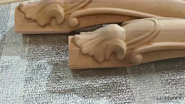 Резная ножка кабриоль l-Janis смотреть онлайн