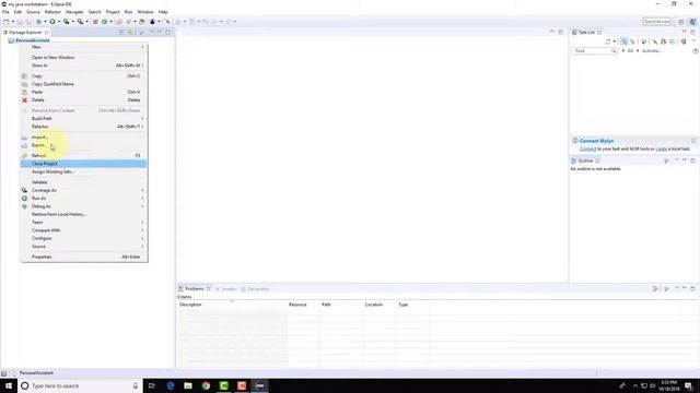 How to Open a Java Project or GUI Project смотреть онлайн