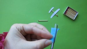 DIY How to Make Crazy Glider Airplane - Paper Match | САМОЛЕТ из спички. Как сделать летающий ПЛАНЕ