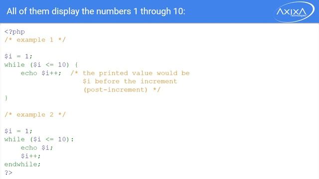 while and do while Loops In PHP Tutorial Class 21 смотреть онлайн